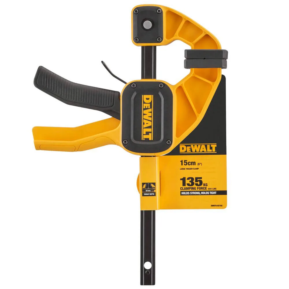 Струбцина L триггерна з максимальним зусиллям стиснення 135 кг DeWALT DWHT0-83192 — фото 3