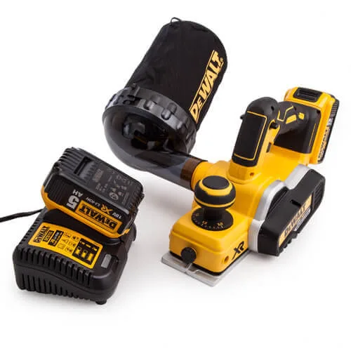 Рубанок акумуляторний безщітковий DeWALT DCP580P2 — фото 6