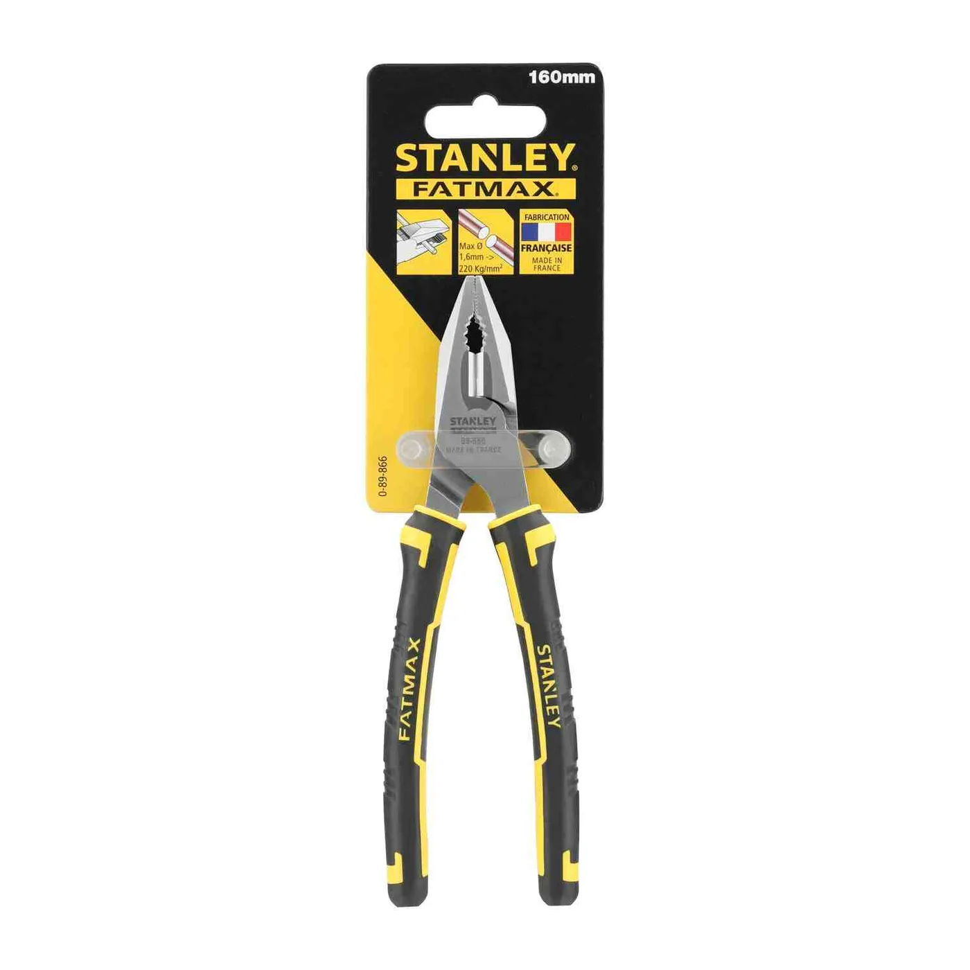 Плоскогубці FatMax® комбіновані довжиною 160 мм STANLEY 0-89-866 — фото 3