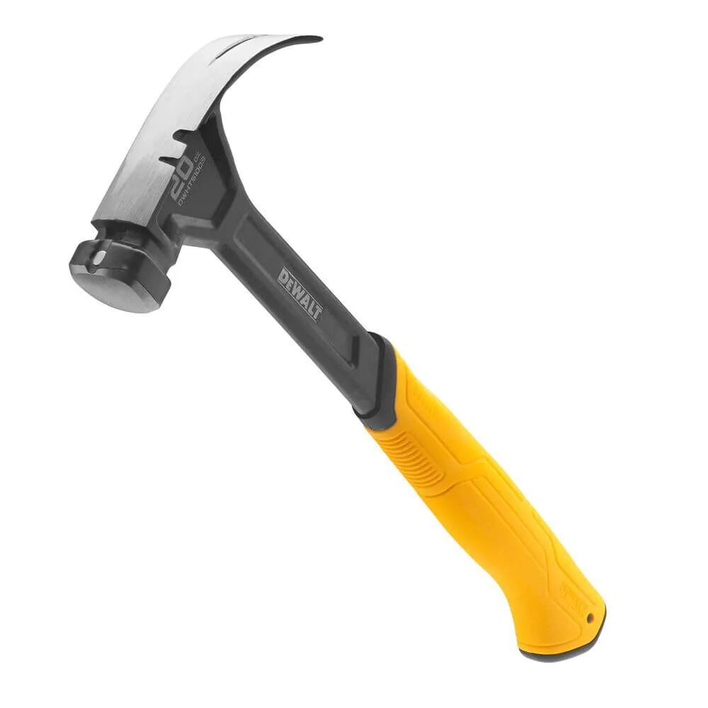 Молоток CURVE-CLAW, суцільнометалевий, вага головки 567 г DeWALT DWHT51009-0 — фото 3