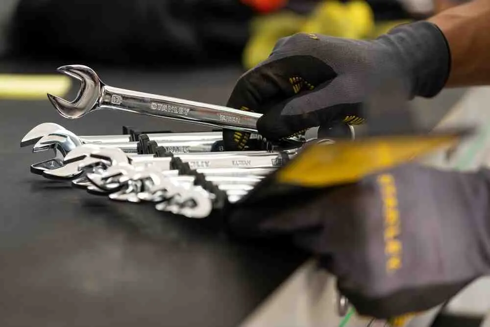 Набір із 12 комбінованих ключів з тріскачкою STANLEY STMT82847-0 — фото 4