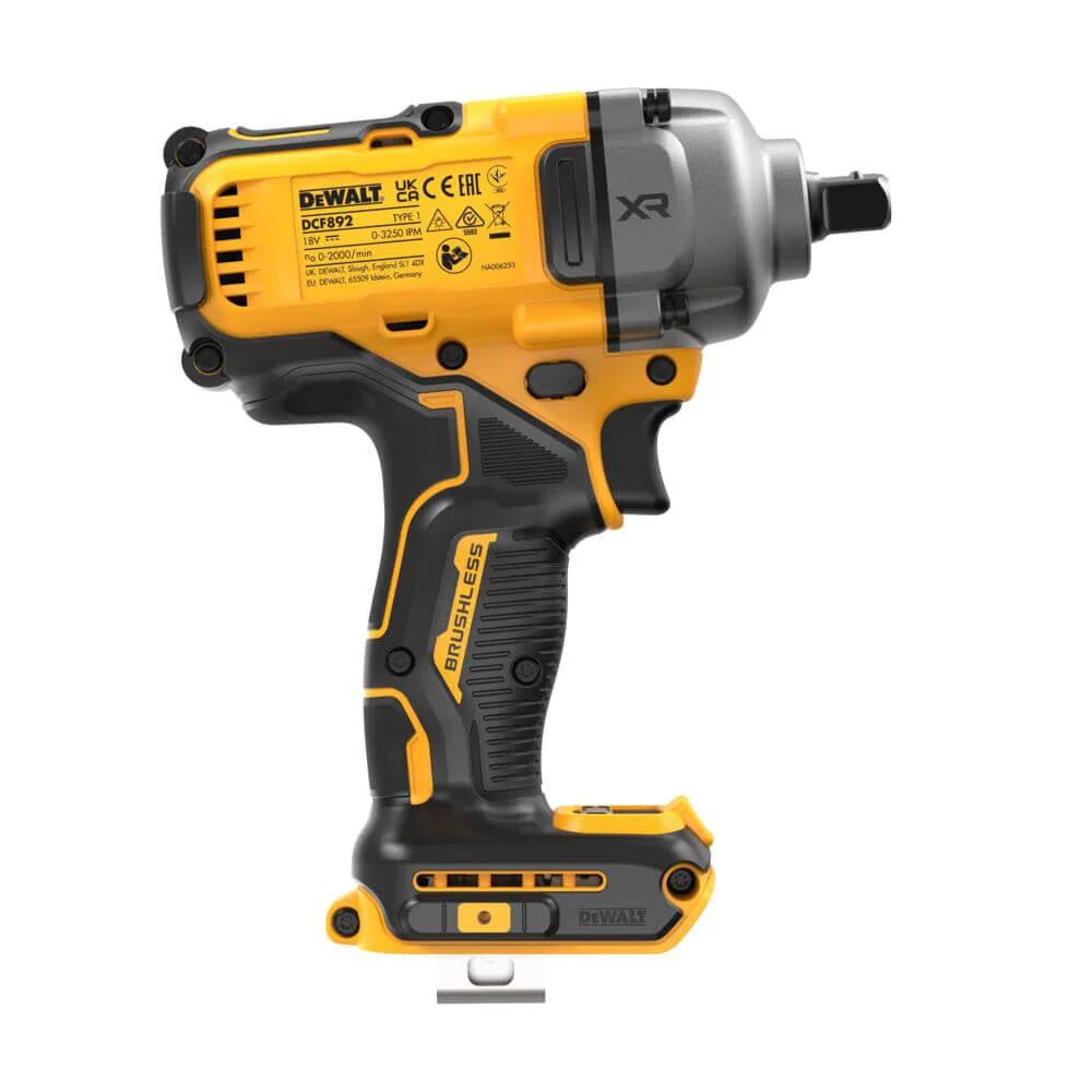 Гайкокрут ударний акумуляторний безщітковий DeWALT DCF892N — фото 5