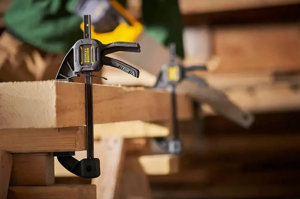 Струбцина FatMax L триггерная з максимальним зусиллям стиснення 135 кг STANLEY FMHT0-83236 — фото 3