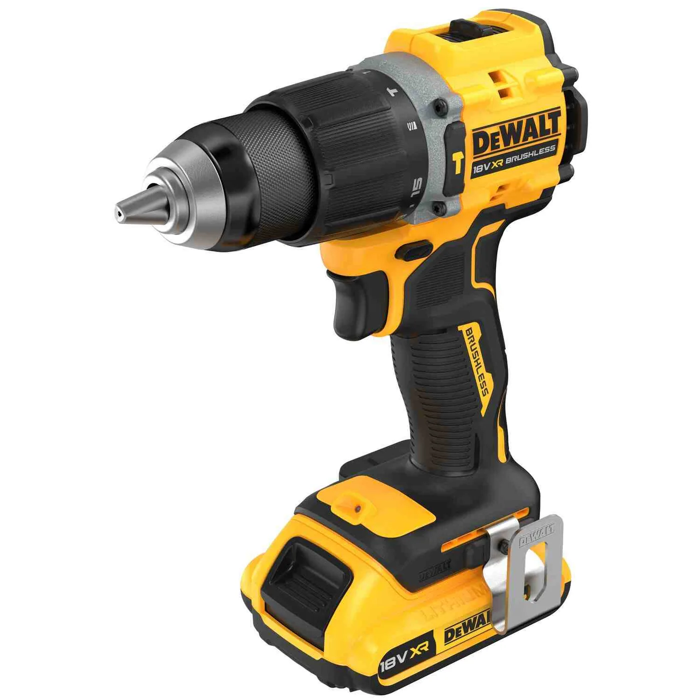 Дриль-шуруповерт акумуляторний безщітковий ударний DeWALT DCD799D2T — фото 2
