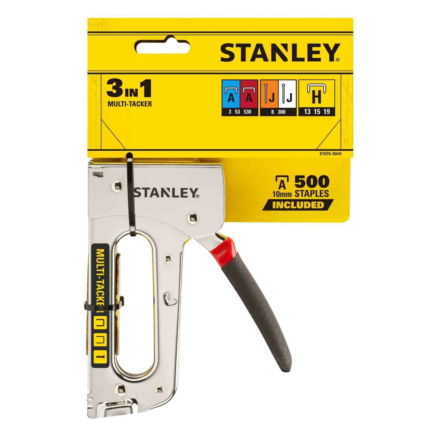 Степлер Light Duty TR120 для скоб типу А, Н (4-10 мм) і шпильок типу J (10 мм) STANLEY STHT6-70410 — фото 5