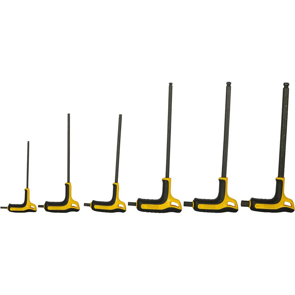 Набір з шести шестигранних метричних ключів з ручкою STANLEY FMHT0-69049 — фото 3