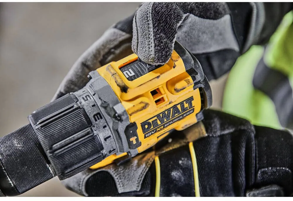 Дриль-шуруповерт акумуляторний безщітковий ударний DeWALT DCD805E2T — фото 6