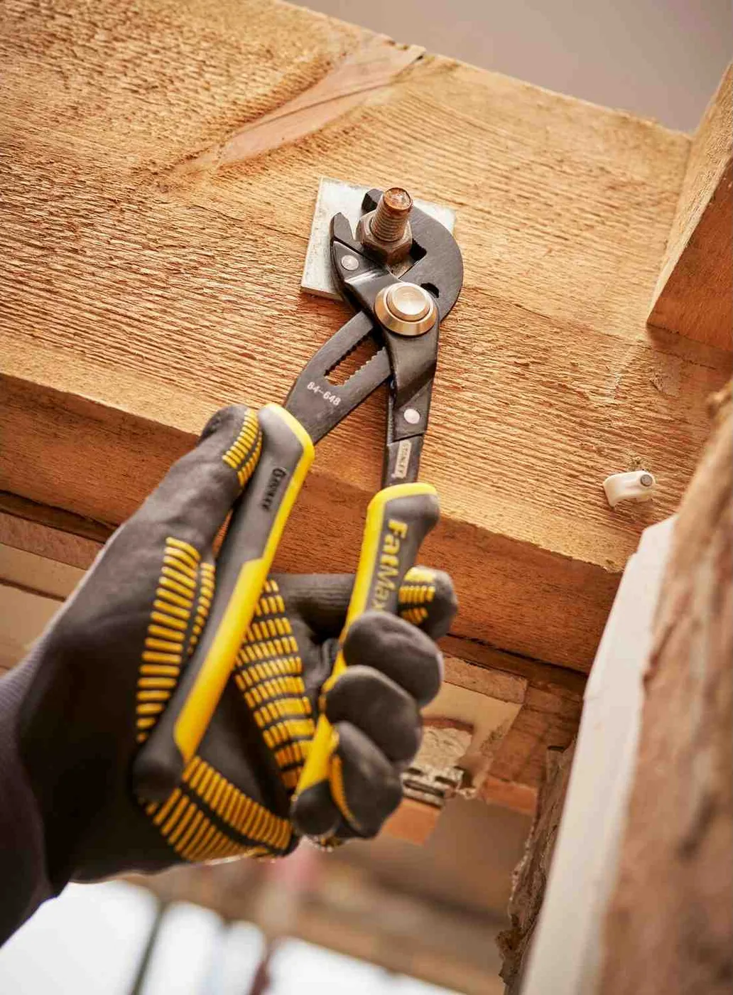 Пасатижі FatMax Groove Joint переставні сантехнічні довжиною 250 мм STANLEY 0-84-648 — фото 5