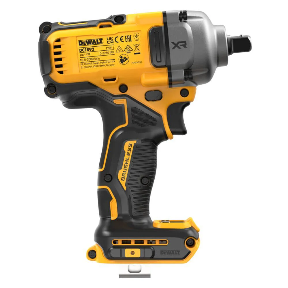 Гайкокрут ударний акумуляторний безщітковий DeWALT DCF892NT — фото 5