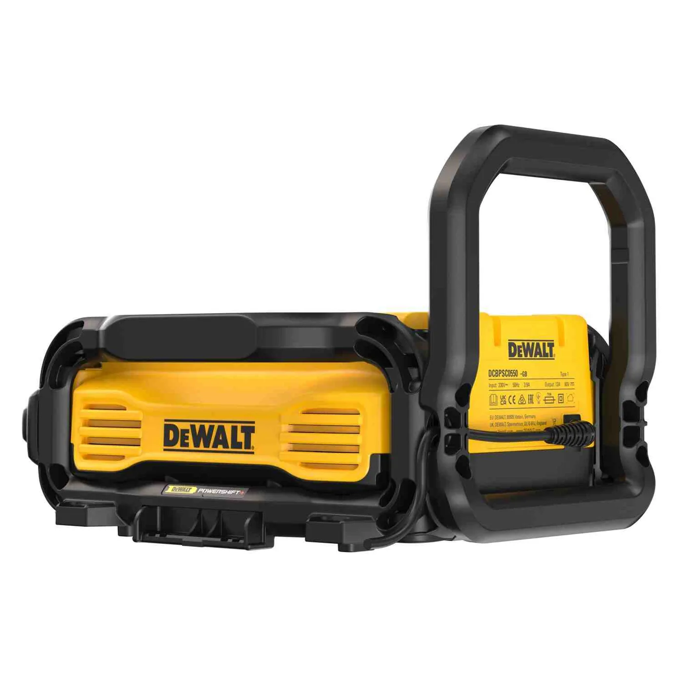 Зарядний пристрій POWERSHIFT DeWALT DCBPSC0550 — фото 6