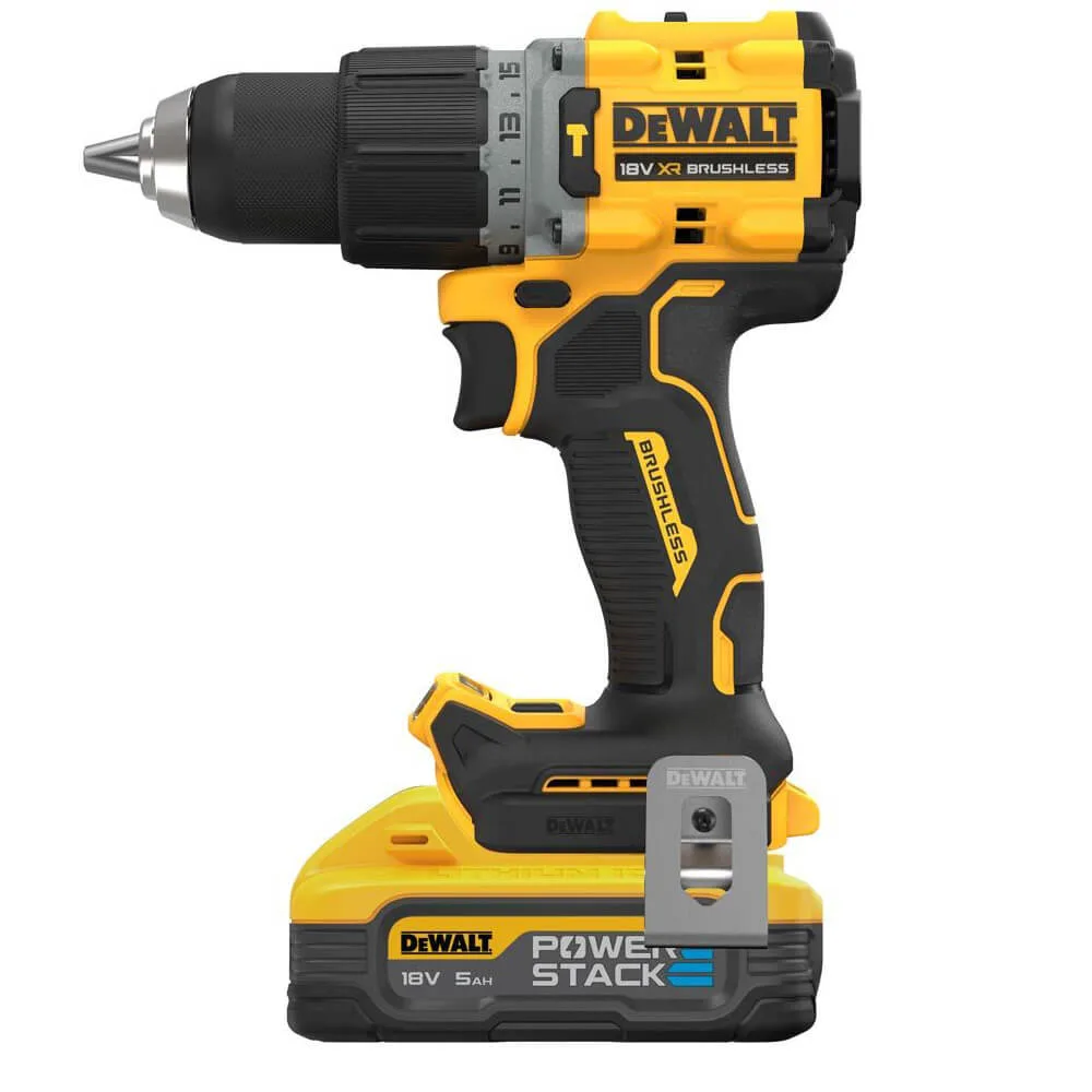 Дриль-шурупокрут акумуляторний безщітковий ударний DeWALT DCD805H2T — фото 3