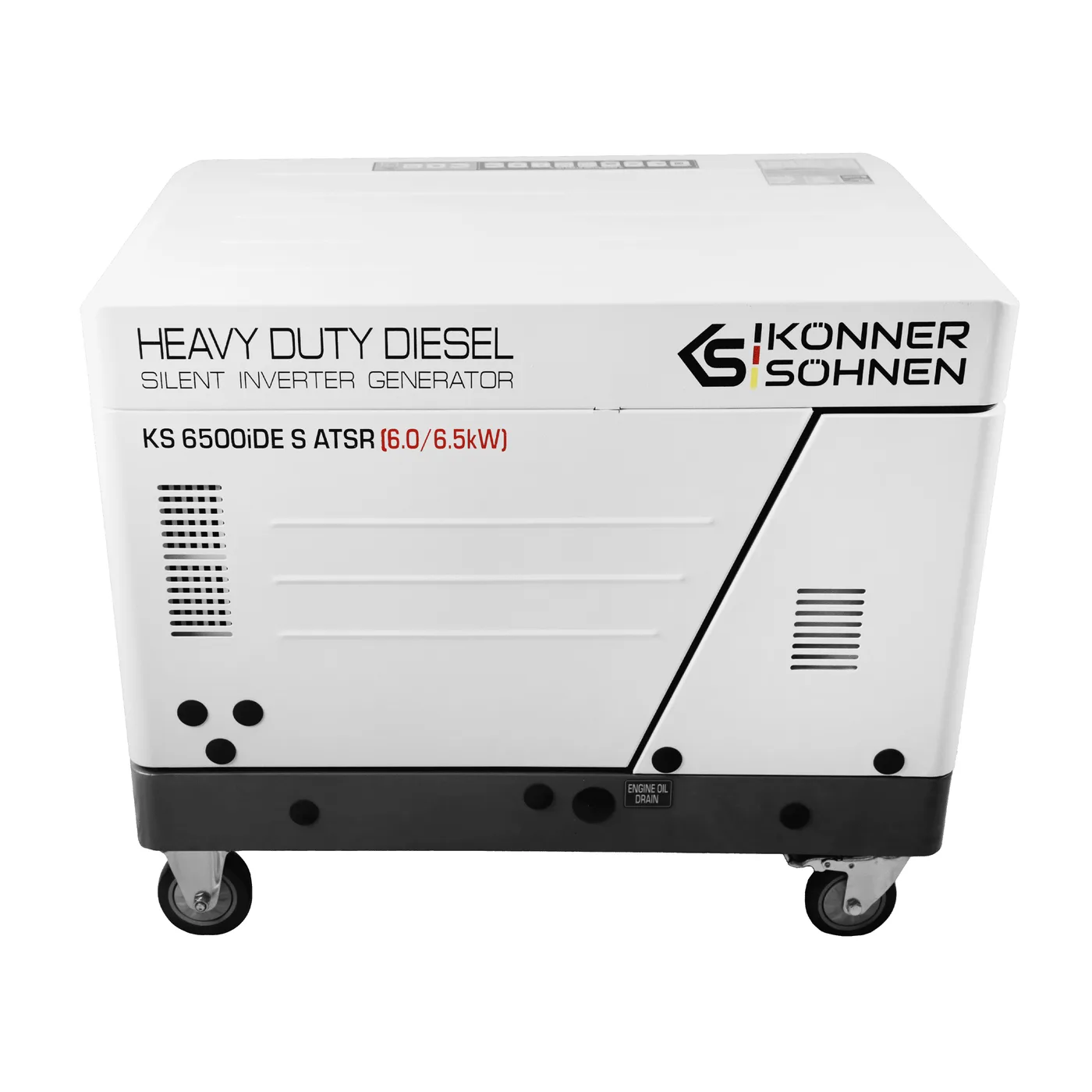 Інверторний генератор Könner & Söhnen KS 6500iDE S ATSR, 6,0 кВт, дизель, електростартер — фото 3