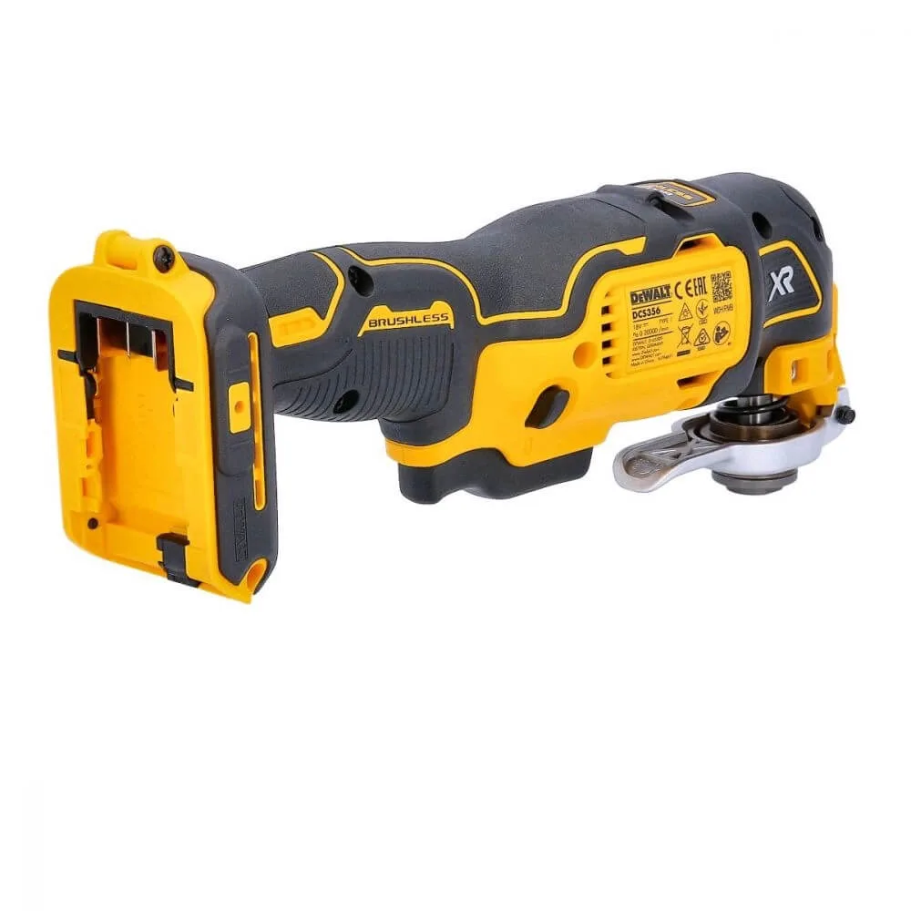 Багатофункціональний інструмент акумуляторний безщітковий DeWALT DCS356N — фото 4