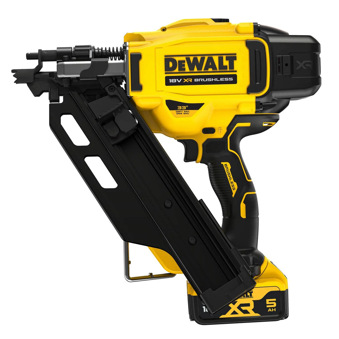 Пістолет цвяхозабивний акумуляторний безщітковий DeWALT DCN930P2 — фото 2