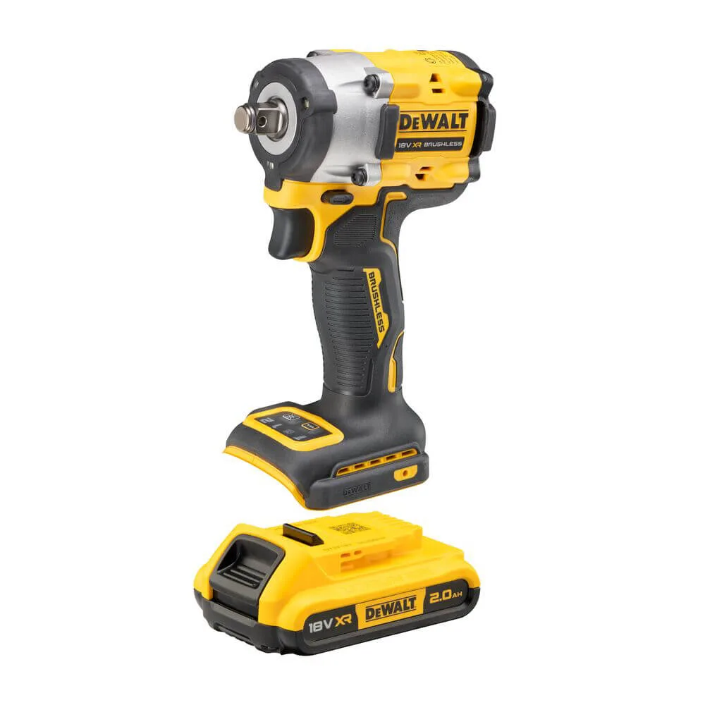 Гайкокрут ударний акумуляторний безщітковий DeWALT DCF921D2T — фото 2