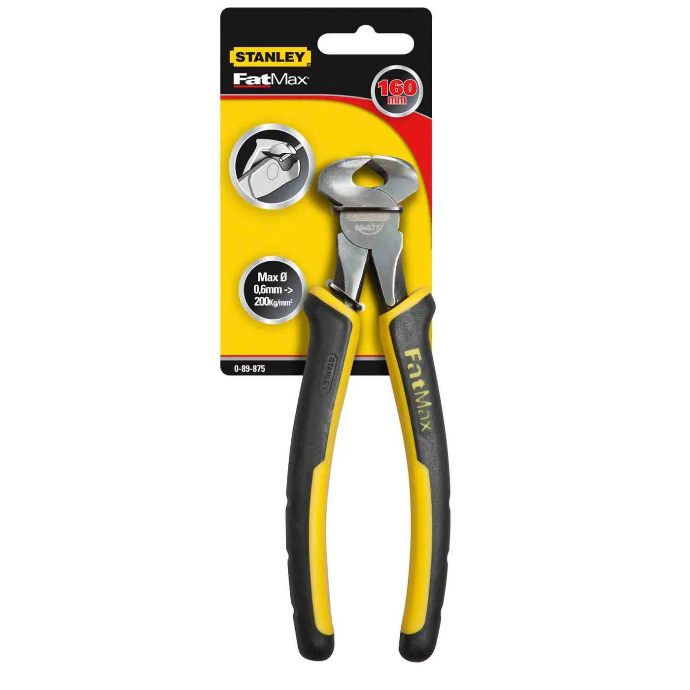 Кусачки FatMax® торцеві довжиною 160 мм STANLEY 0-89-875 — фото 3