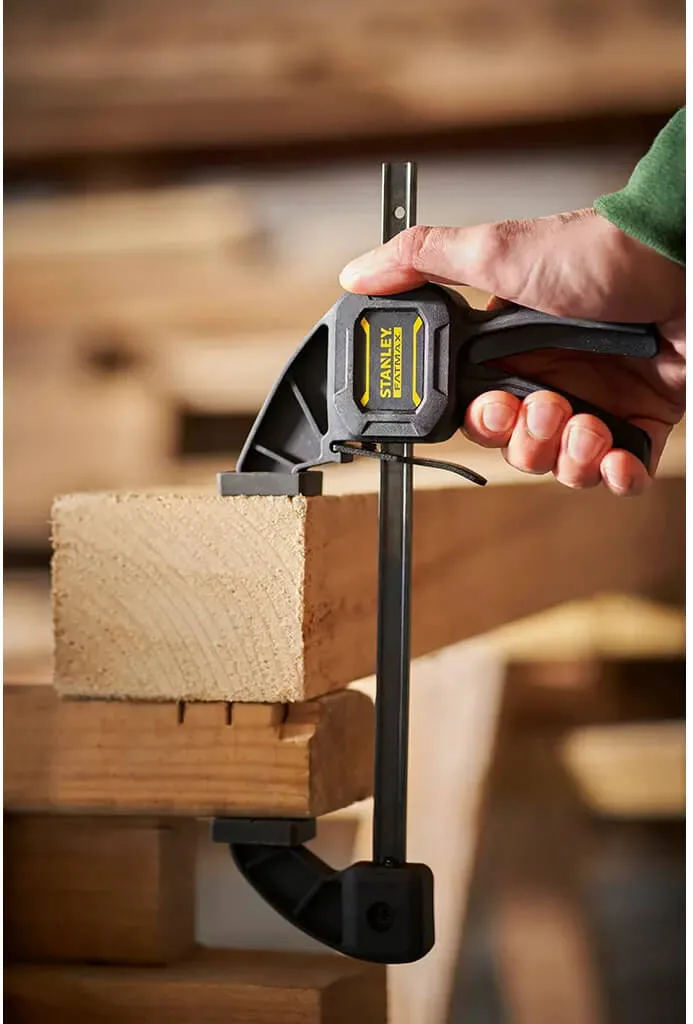 Струбцина FatMax М триггерная з максимальним зусиллям стиснення 45 кг STANLEY FMHT0-83232 — фото 4