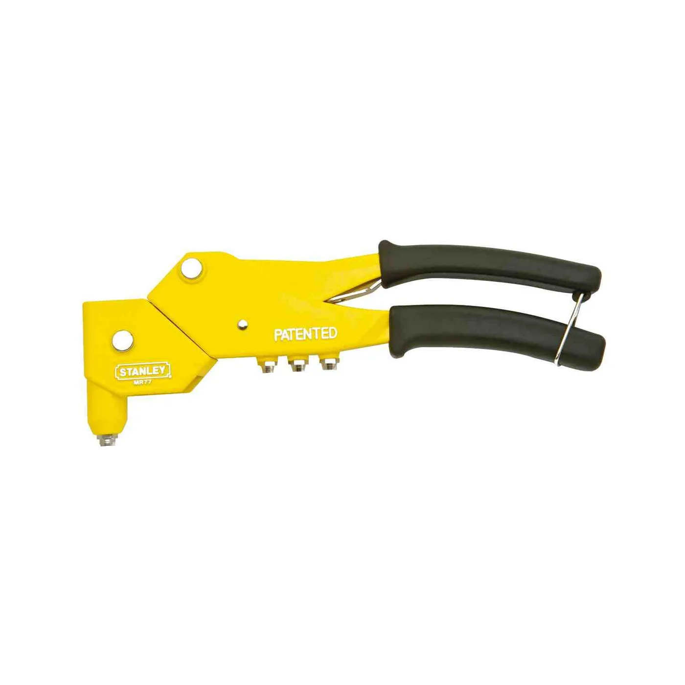 Ключ заклепувальний Swivel Head Riveter з поворотною головкою і насадками під заклепки діаметром 2, 3, 4, 5 мм, високого зусилля STANLEY 6-MR77 — фото 2