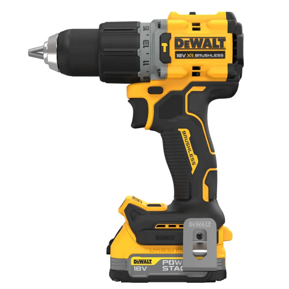 Дриль-шуруповерт акумуляторний безщітковий ударний DeWALT DCD805E1T — фото 3