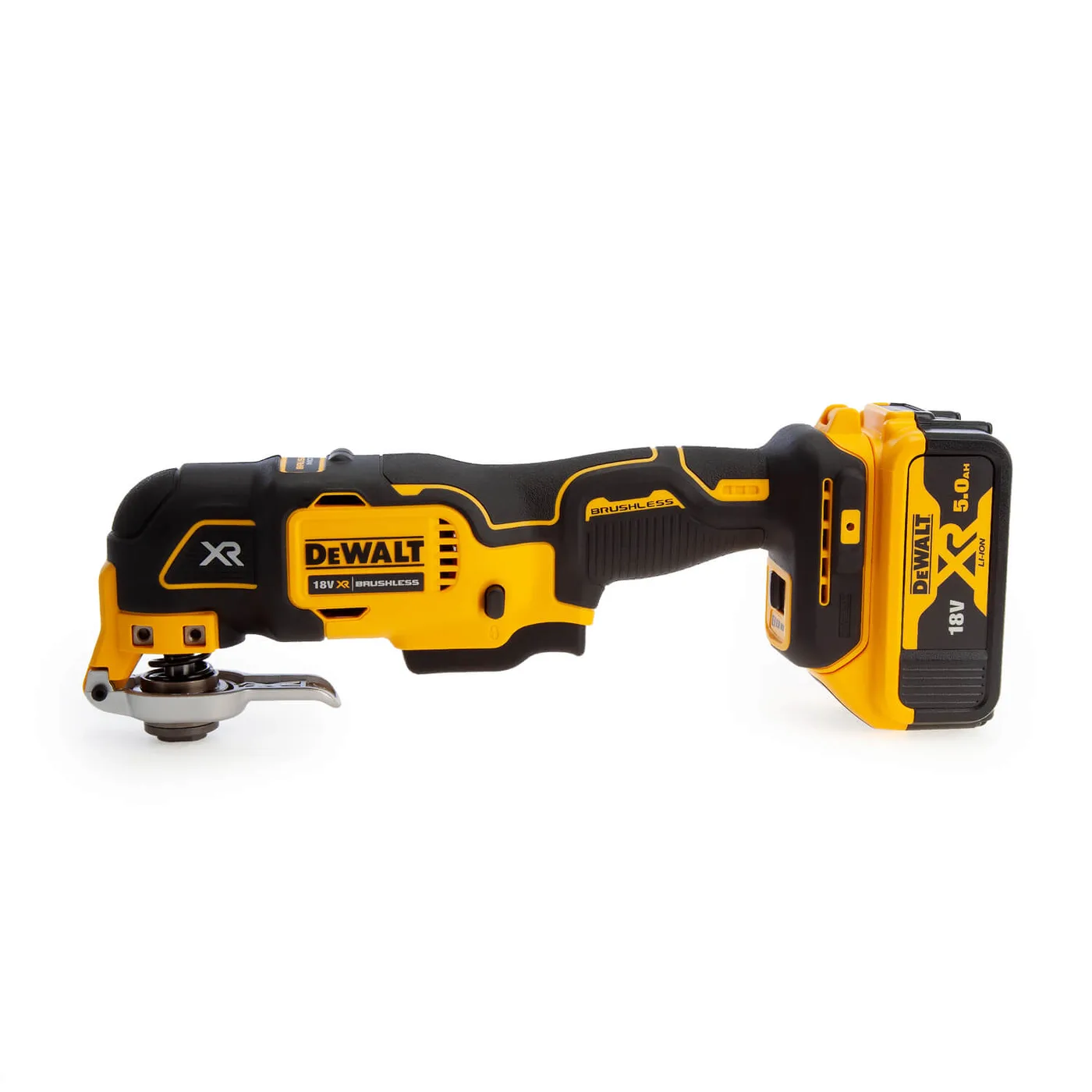 Багатофункціональний інструмент акумуляторний безщітковий DeWALT DCS356P2 — фото 4