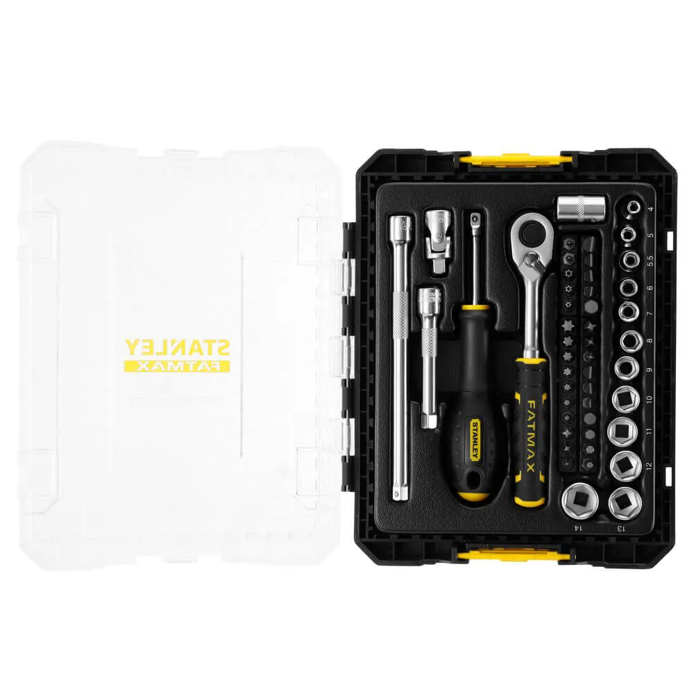 Набір торцевих головок 1/4 FATMAX® Maxi Drive, шестигранних, 48 предметів STANLEY FMMT98101-0 — фото 5