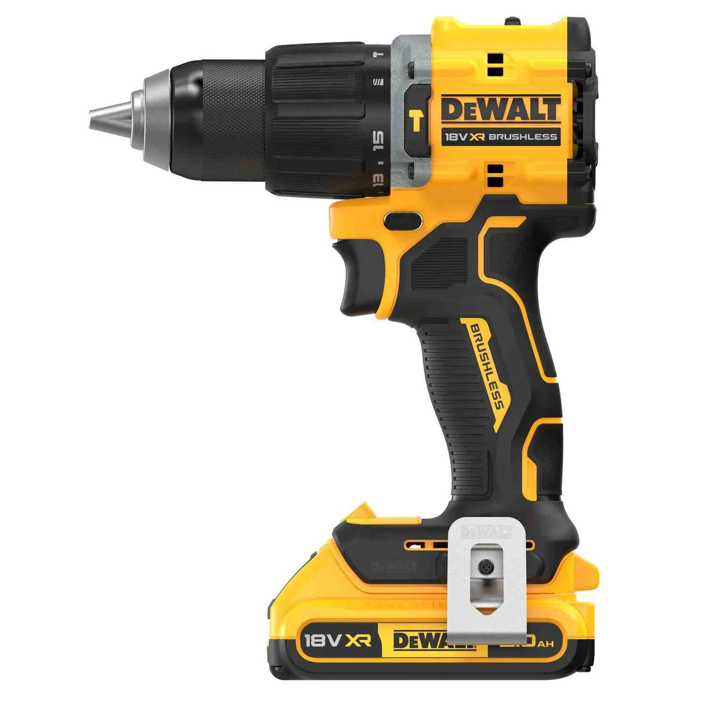Дриль-шуруповерт акумуляторний безщітковий ударний DeWALT DCD799D2T — фото 3