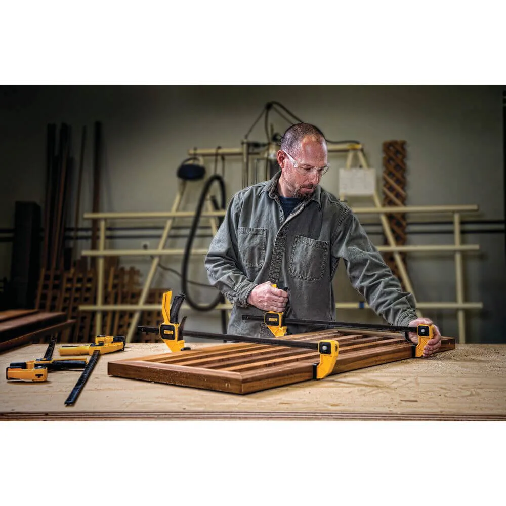 Струбцина L триггерна з максимальним зусиллям стиснення 135 кг DeWALT DWHT0-83194 — фото 3