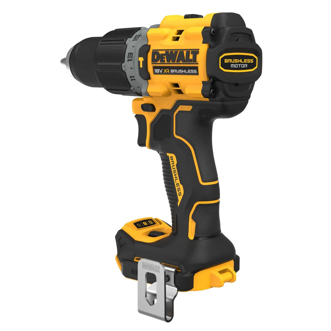 Дриль-шурупокрут акумуляторний безщітковий ударний DeWALT DCD805NT — фото 4