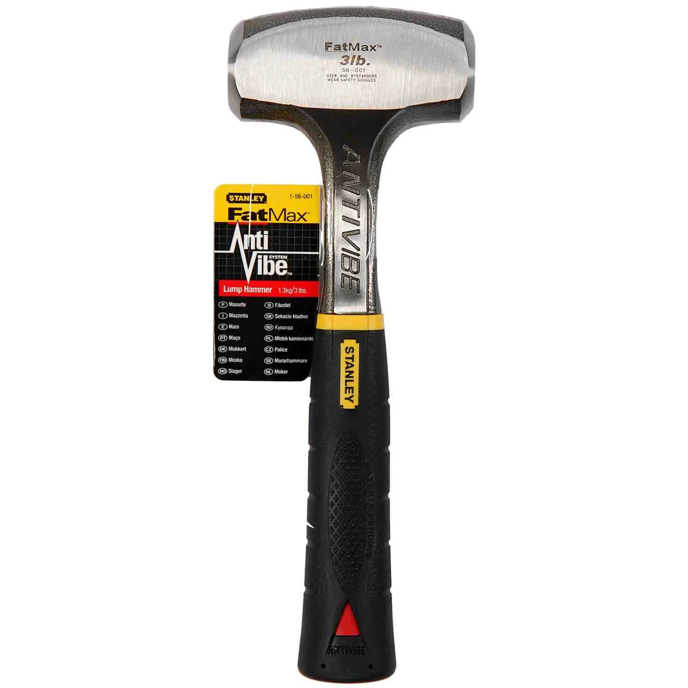 Кувалда Drilling AntiVibe® з вагою головки 1360 г STANLEY 1-56-001 — фото 3