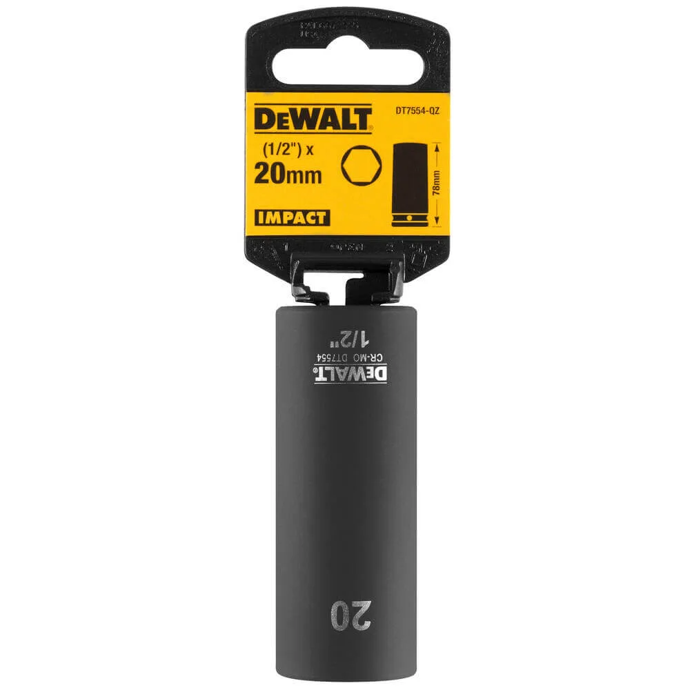 Головка торцева ударна довга IMPACT DeWALT DT7554 — фото 2