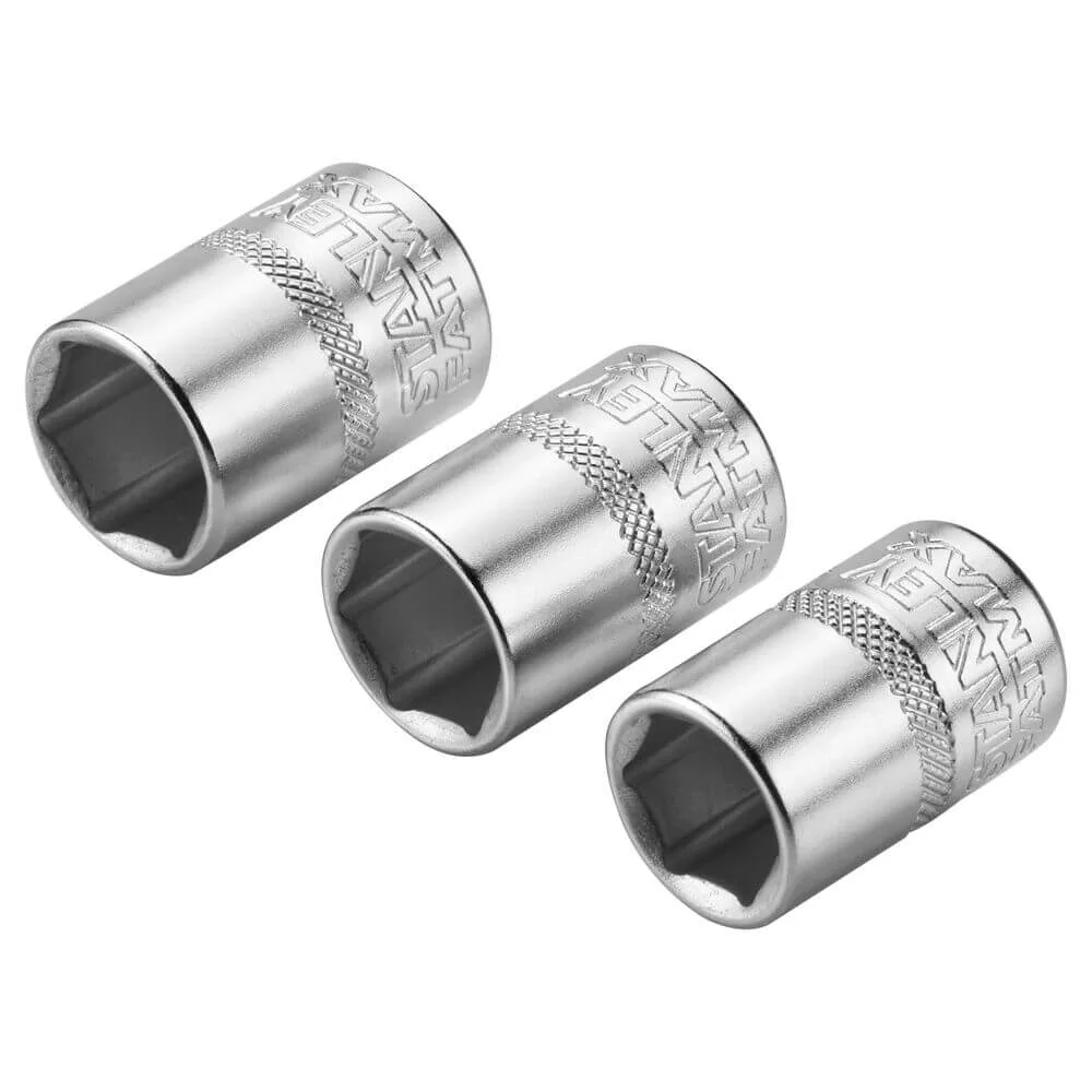 Набір торцевих головок 1/4 Maxi Drive, із шестигранним профілем, 3 шт: 11, 12, 13 мм. STANLEY FMMT17092-0 — фото 5