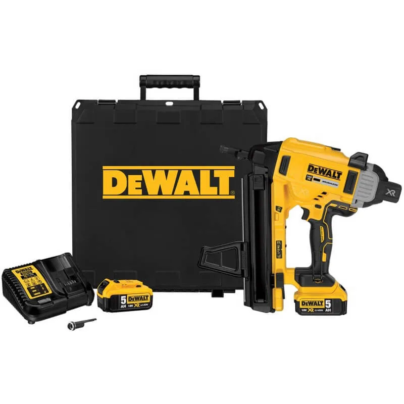 Пістолет цвяхозабивний акумуляторний безщітковий DeWALT DCN890P2 — фото 6