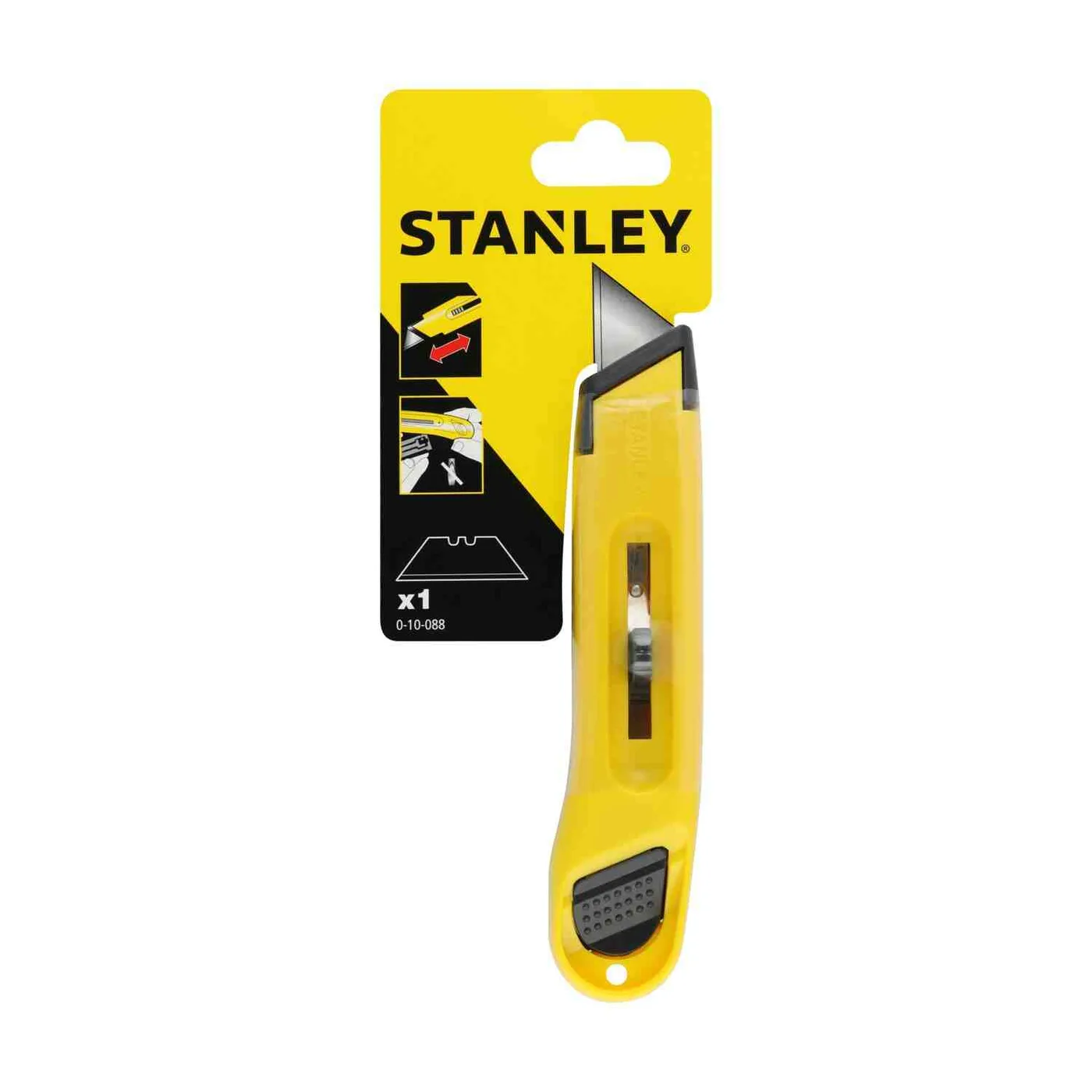 Ніж Utility довжиною 150 мм з висувним лезом для оздоблювальних робіт STANLEY 0-10-088 — фото 3