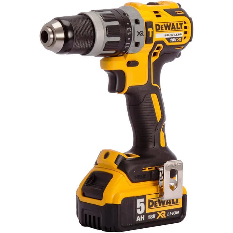 Дриль-шурупокрут акумуляторний безщітковий ударний DeWALT DCD796P2 — фото 2
