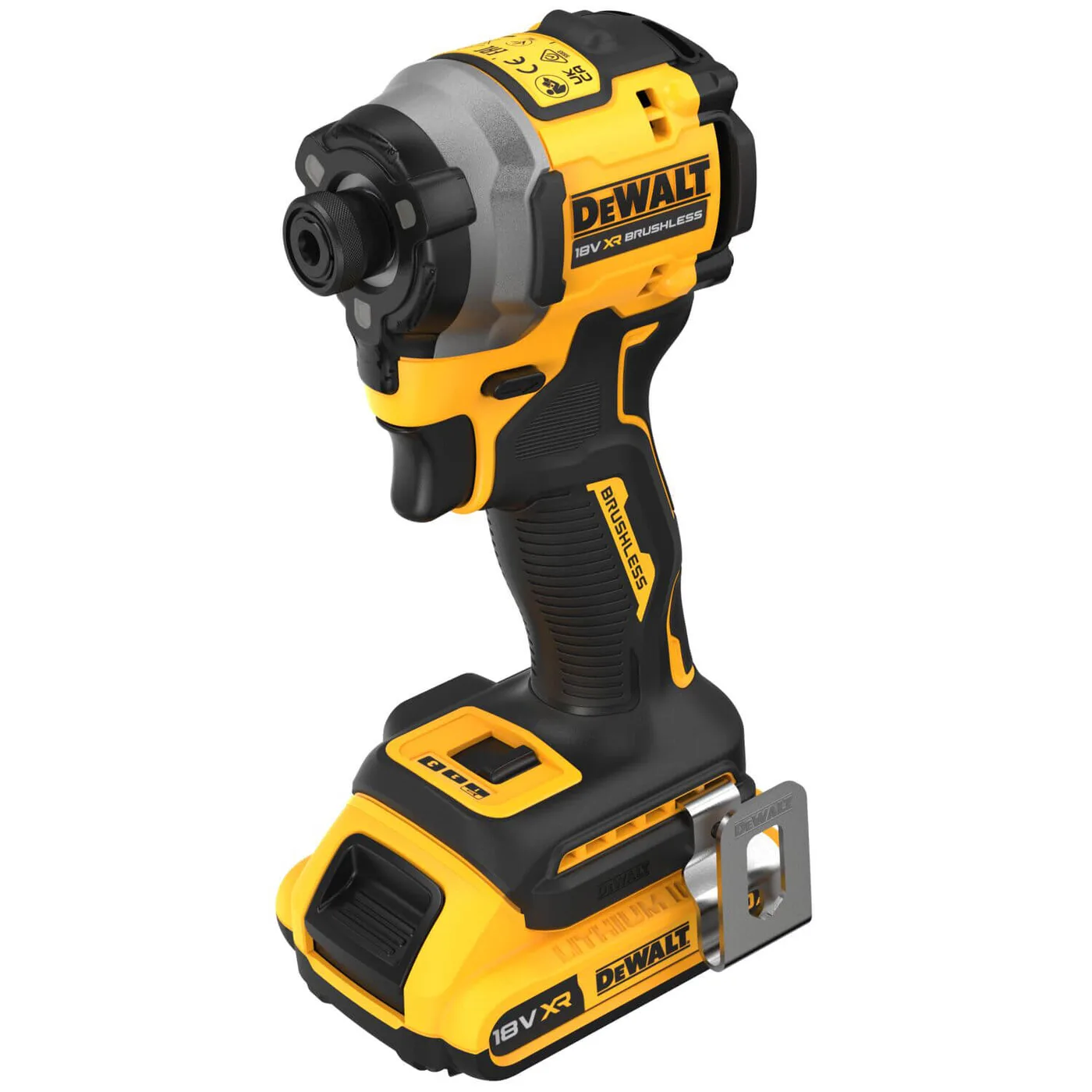 Шурупокрут ударний акумуляторний безщітковий DeWALT DCF850D2T — фото 3