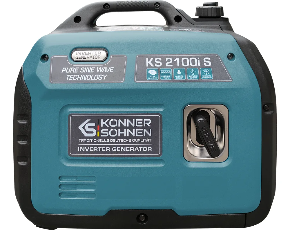 Інверторний генератор Könner & Söhnen KS 2100i S, 1,8 кВт, бензин, ручний стартер — фото 4
