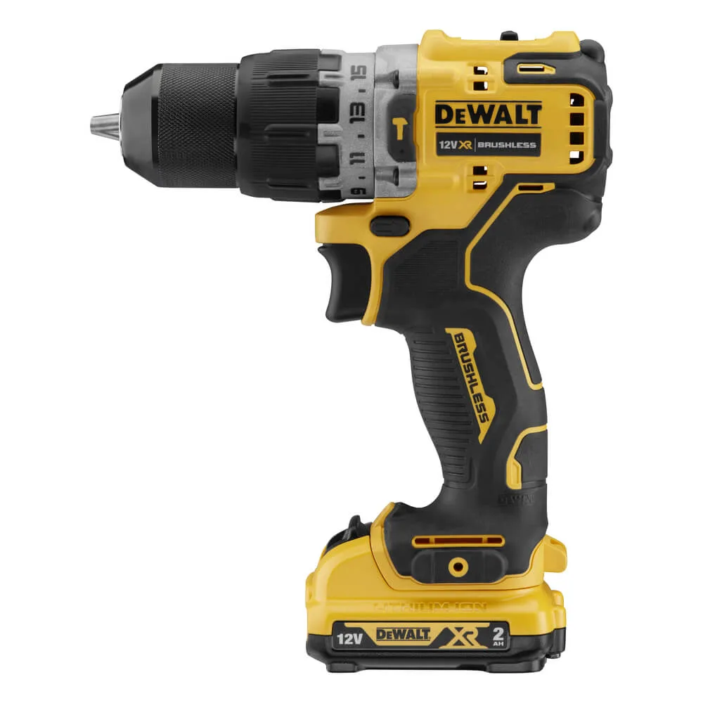 Дриль-шурупокрут акумуляторний безщітковий ударний DeWALT DCD706D2 — фото 3