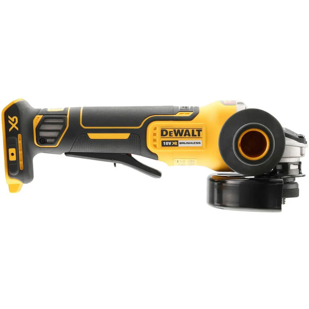 Шліфмашина кутова - болгарка акумуляторна безщіткова DeWALT DCG406N — фото 4