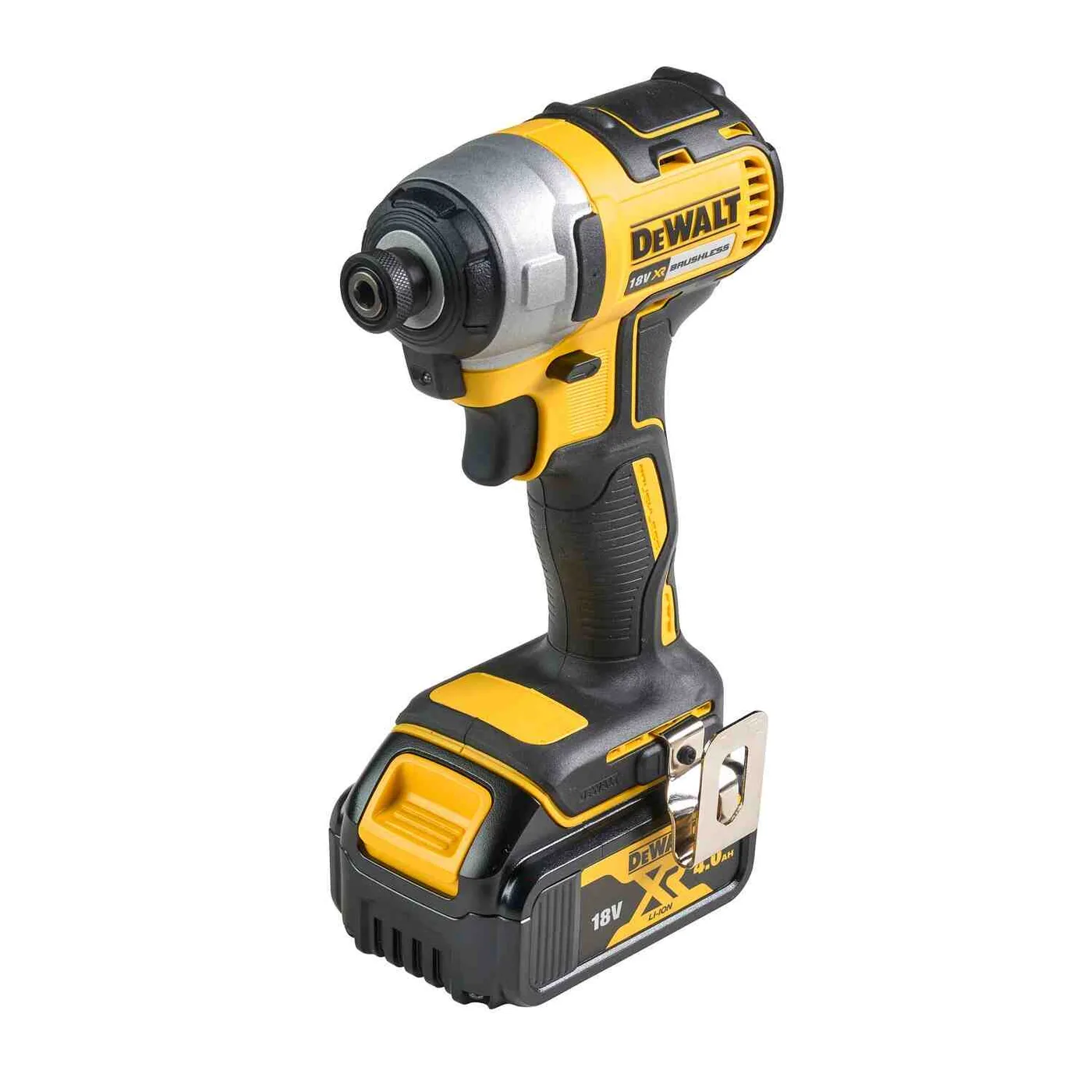 Набір з чотирьох інструментів безщіткових DeWALT DCK440P2T — фото 4