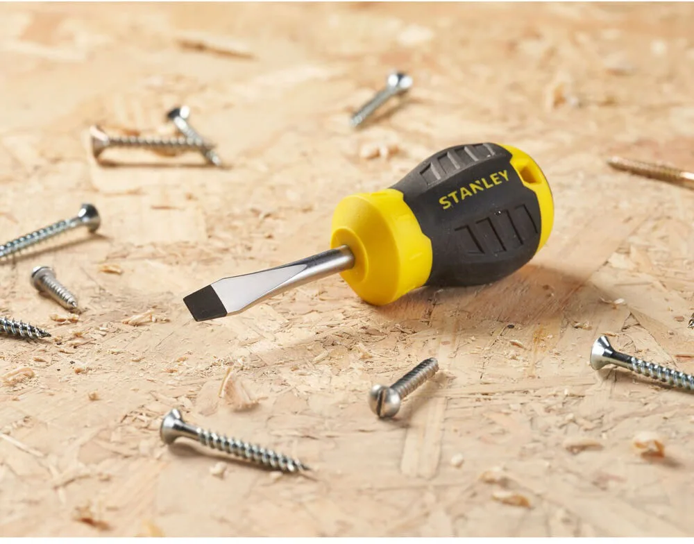 Викрутка Cushion Grip довжиною 45 мм з жалом, що розширюється під шліц SL 6.5 STANLEY STHT16147-0 — фото 6