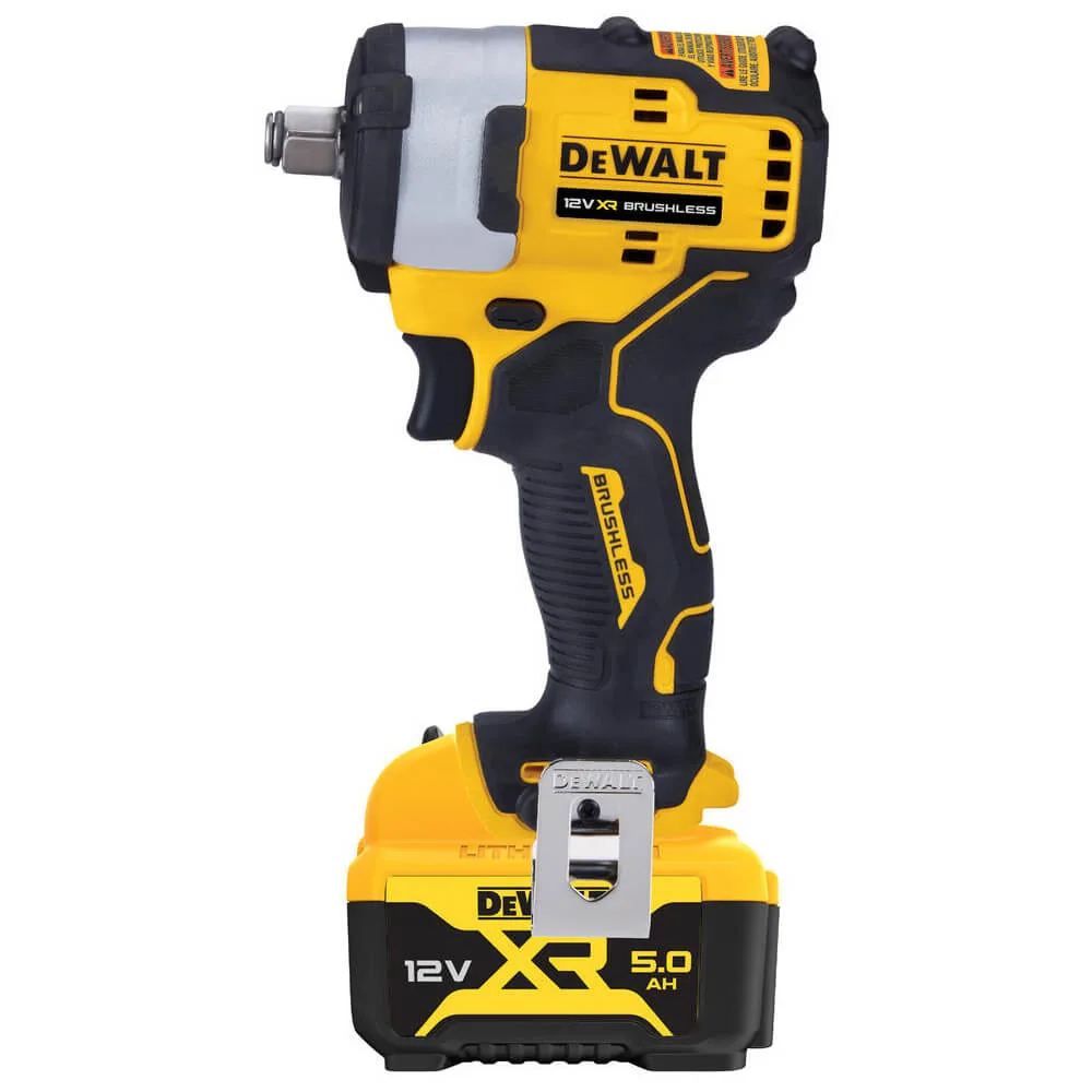 Гайкокрут ударный акумуляторний безщітковий DeWALT DCF901P1 — фото 2