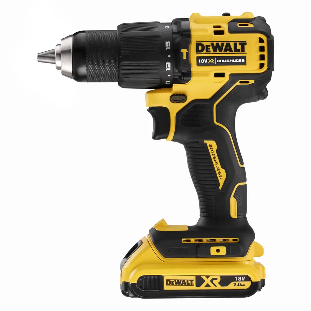 Дриль-шурупокрут акумуляторний безщітковий ударний DeWALT DCD709D2T — фото 3