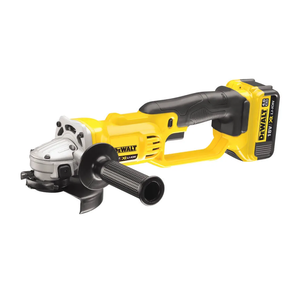 Шліфмашина кутова - болгарка акумуляторна DeWALT DCG412M2 — Уцінка — фото 3