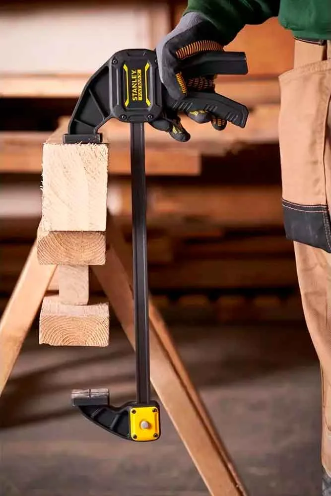 Струбцина FatMax L триггерная з максимальним зусиллям стиснення 135 кг STANLEY FMHT0-83211 — фото 6