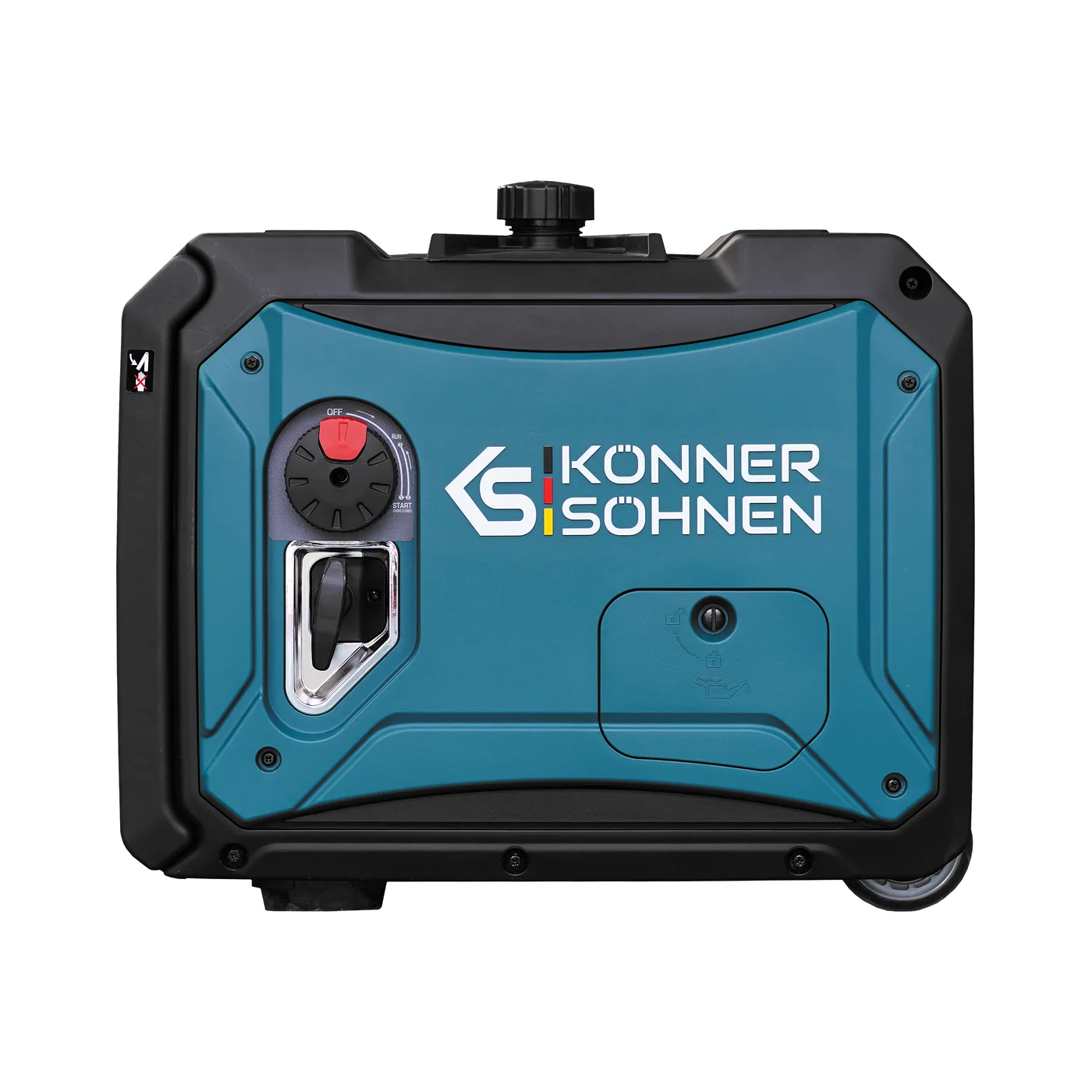 Інверторний генератор Könner & Söhnen KS 4000iEG S, 4,0 кВт, газ/бензин, електростартер — фото 4