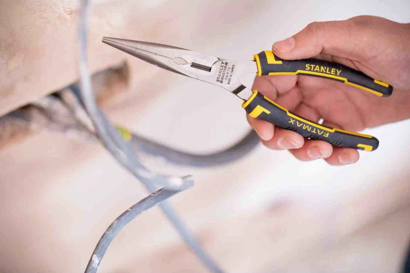 Плоскогубці FatMax® довжиною 200 мм з подовженими напівкруглими губками STANLEY 0-89-870 — фото 4
