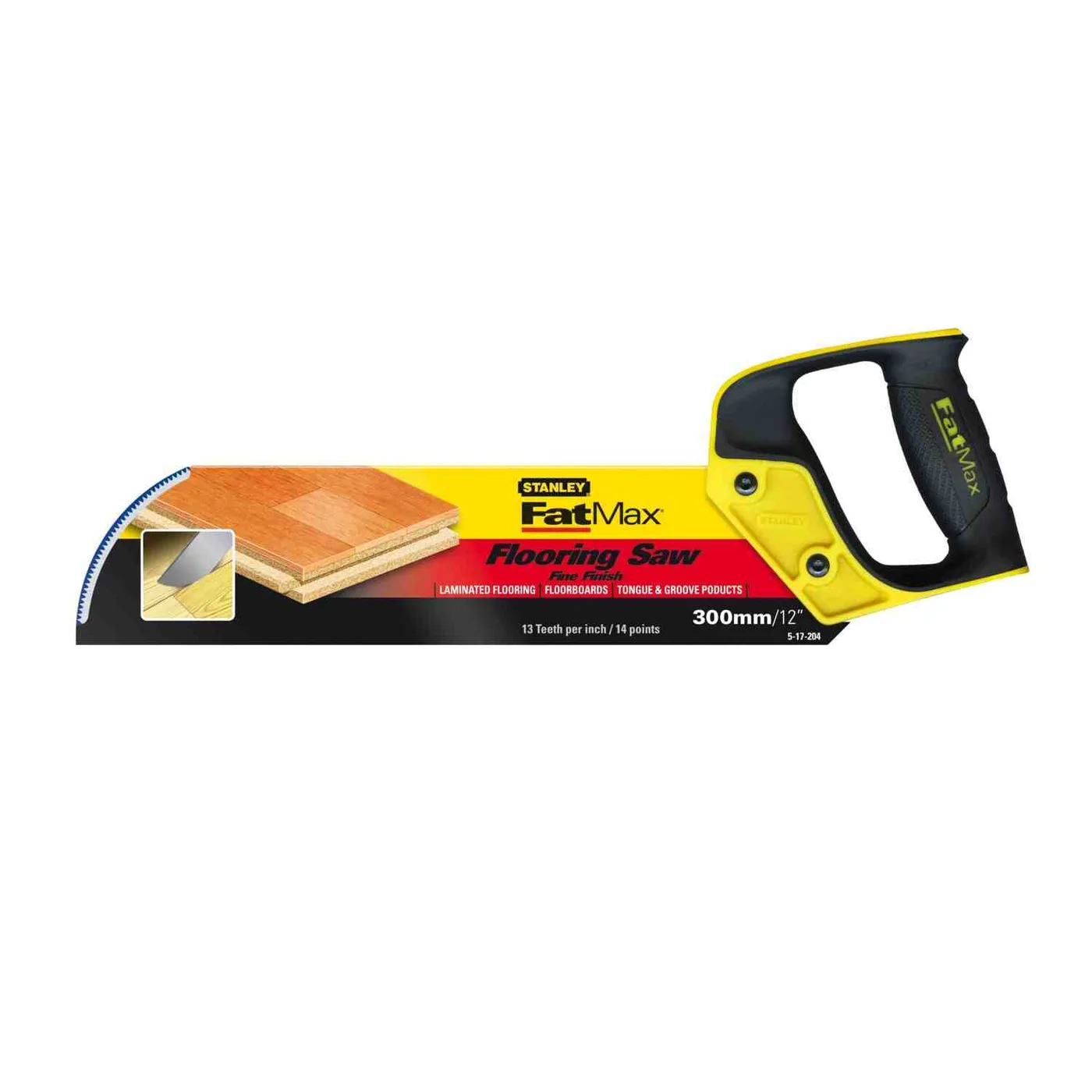 Ножівка FatMax® довжиною 300 мм для роботи по дошці підлоги STANLEY 2-17-204 — фото 3