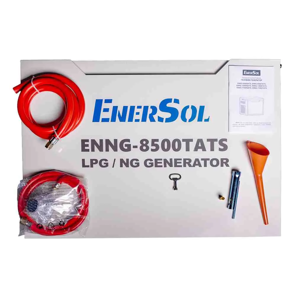 Генератор газовий EnerSol ENNG-8500TATS, 8 кВт, електростартер — фото 6