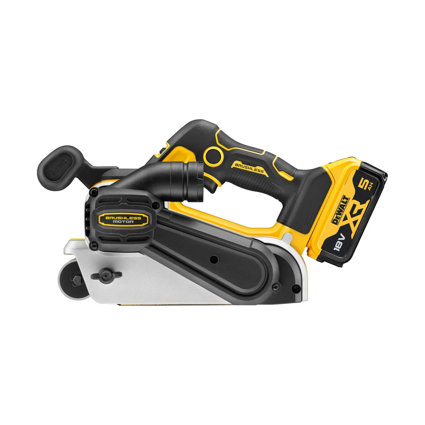 Шліфмашина стрічкова акумуляторна безщіткова DeWALT DCW220P2 — фото 5