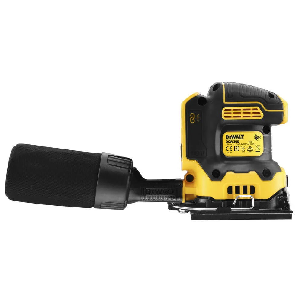 Шліфмашина вібраційна акумуляторна DeWALT DCW200NT — фото 2